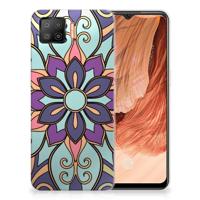 OPPO A73 4G | TPU Case | Purple Flower