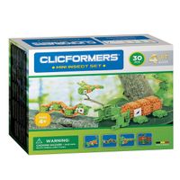 Clicformers mini insecten set 4in1, 30 dlg.