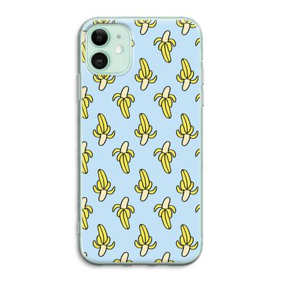 Bananas: iPhone 11 Transparant Hoesje