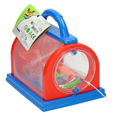 Insecten Observatiekast Rood/Blauw, 3dlg.
