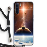Omicron 2019: Oppo A91 Transparant Hoesje met koord