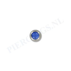 Balletje BCR 6 mm blauw