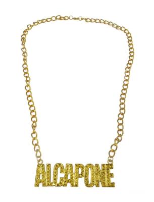 Halsketting Al Capone Goud