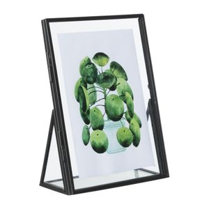 Fotolijst geribbeld glas - 18x23 cm