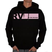 Rugby Vintage - The Pink Panthers Colour Banner Hoodie - Zwart/Roze