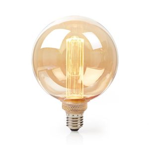 Nedis LED-Filamentlamp E27 | G125 | 3.5 W | 120 lm | 1800 K | 1 stuks - LBRDE27G125AR LBRDE27G125AR