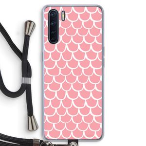 Dakpannetjes: Oppo A91 Transparant Hoesje met koord