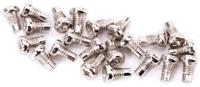 CONTEC Ct pedal pins spike.22 steel silver 22pcs