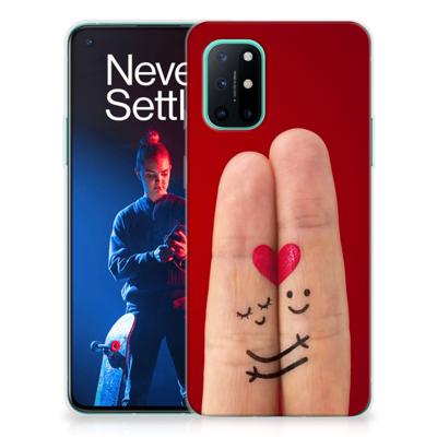 OnePlus 8T | Sillicone Back Cover | Liefde - Origineel Romantisch Cadeau