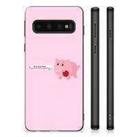 Samsung Galaxy S10 | Bumper Hoesje | Pig Mud