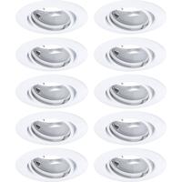 Paulmann 93400 LED-inbouwlamp Set van 10 stuks LED GU10 Wit