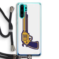 Pew Pew Pew: Huawei P30 Pro Transparant Hoesje met koord