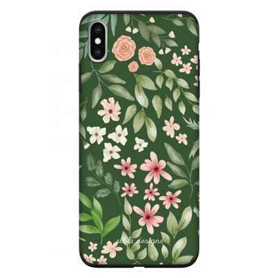 Botanical green sweet flower heaven: iPhone XS Max Tough Case