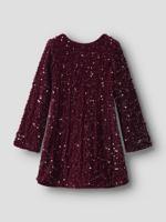 Name it winter jurk meisjes - paars - regular fit - NkfRusitta Name it winter jurk meisjes - paars - regular fit - NkfRusitta