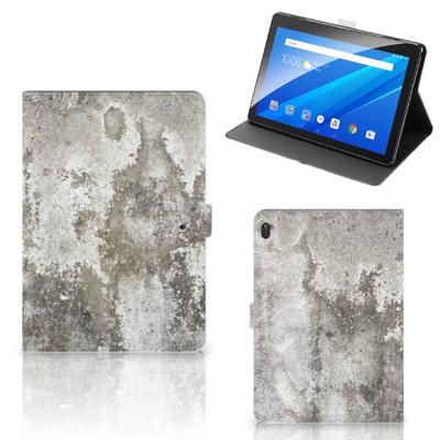 Lenovo Tab E10 Leuk Tablet hoesje Beton Print Lenovo Tab E10 Leuk Tablet hoesje Beton Print