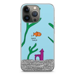 Aquarium: iPhone 13 Pro Transparant Hoesje