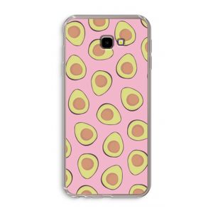 Dancing avocados: Samsung Galaxy J4 Plus Transparant Hoesje