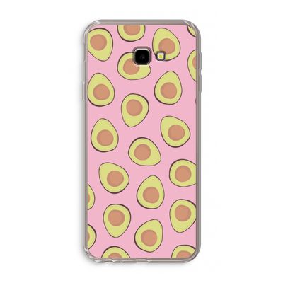 Dancing avocados: Samsung Galaxy J4 Plus Transparant Hoesje