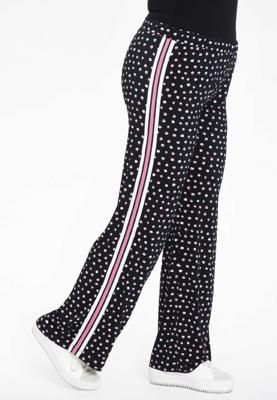Yoek Broek SPRINKLE streep | Zwart | Maat 50/52