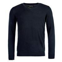 Herentrui Pima cotton V neck navy