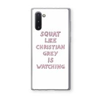 Christian Grey: Samsung Galaxy Note 10 Transparant Hoesje