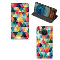 Nokia X20 | X10 | Hoesje met Magneet | Geruit Nokia X20 | X10 | Hoesje met Magneet | Geruit