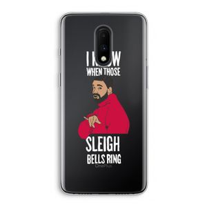 Sleigh Bells Ring: OnePlus 7 Transparant Hoesje
