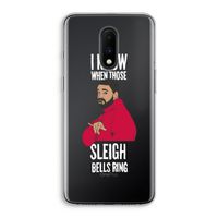 Sleigh Bells Ring: OnePlus 7 Transparant Hoesje
