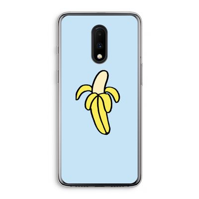 Banana: OnePlus 7 Transparant Hoesje