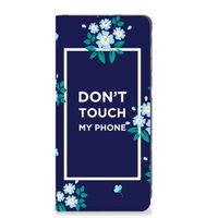 Motorola Moto G14 Design Case Flowers Blue DTMP - thumbnail