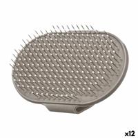 Hondenkam Mascow 335 Grijs 13 x 3,5 x 10 cm (12 Stuks)