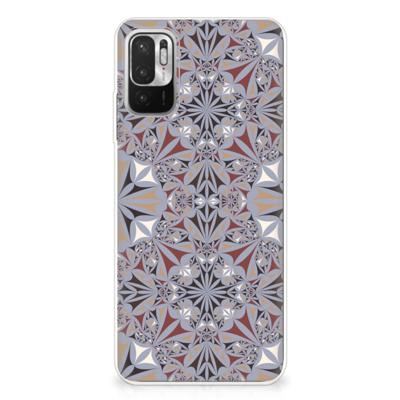 Xiaomi Redmi Note 10/10T 5G | Poco M3 Pro | TPU | Siliconen hoesje | Flower Tiles