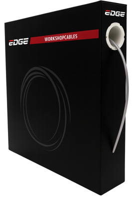 Edge Schakel buitenkabel 30 meter / ø5mm met teflon voering - zilver