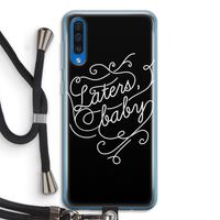 Laters, baby: Samsung Galaxy A50 Transparant Hoesje met koord