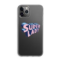 Superlady: iPhone 11 Pro Max Transparant Hoesje