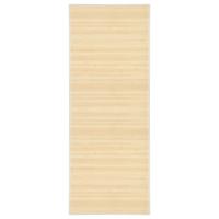 VidaXL Tapijt 80x200 cm bamboe natuurlijk
