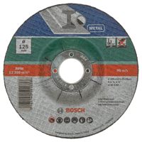 Bosch Accessoires 5-delige doorslijpschijvenset gebogen voor metaal | 125 x 2,5 mm - 2609256333