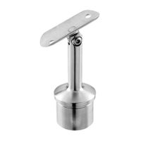 Handrailingsteun verstelbaar, 42,4 x 2,0 mm, model 0718, RVS-304 Handrailingsteun verstelbaar, 42,4 x 2,0 mm, model 0718, RVS-304