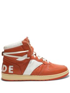 RHUDE baskets montantes Rhecess - Orange