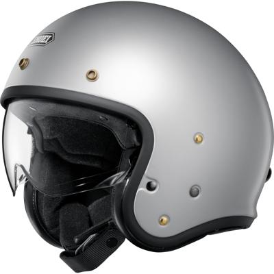 SHOEI J·O2, Jethelm of scooter helm, Mat licht zilver