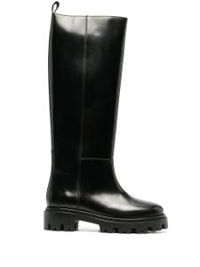 ISABEL MARANT bottes en cuir de veau - Noir