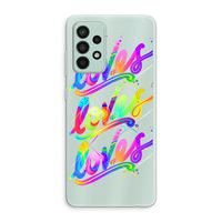 Loves: Samsung Galaxy A52s 5G Transparant Hoesje