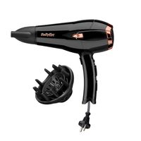 BaByliss föhn CordKeeper D373E zwart 2000W