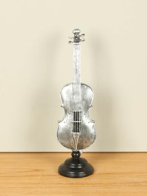 Aluminium decoratie Viool, 37 cm