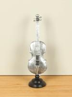 Aluminium decoratie Viool, 37 cm