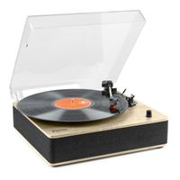 Fenton RP161LW retro platenspeler met Bluetooth - Ingebouwde speakers