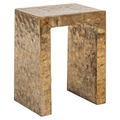 Richmond Bijzettafel 'Novan' Brushed gold, 40 x 29cm