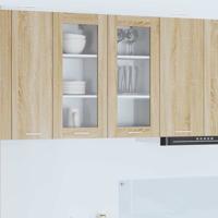 Hangkast Riga 2 pcs Sonoma Eiken 40 x 31 x 80 cm Bewerkt hout Hangkast Riga 2 pcs Sonoma Eiken 40 x 31 x 80 cm Bewerkt hout