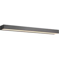 LED Wandlamp Mat Zwart 8W - Up & Down Verlichting - Warm Wit 3000K