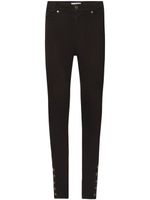 FRAME jean The Snapped à coupe skinny - Noir